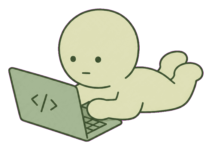 coding Smiski illustration